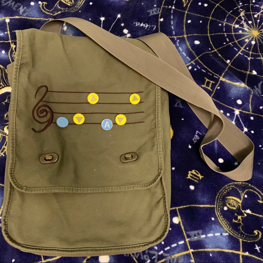 cute messenger nerdy tote original costume zelda